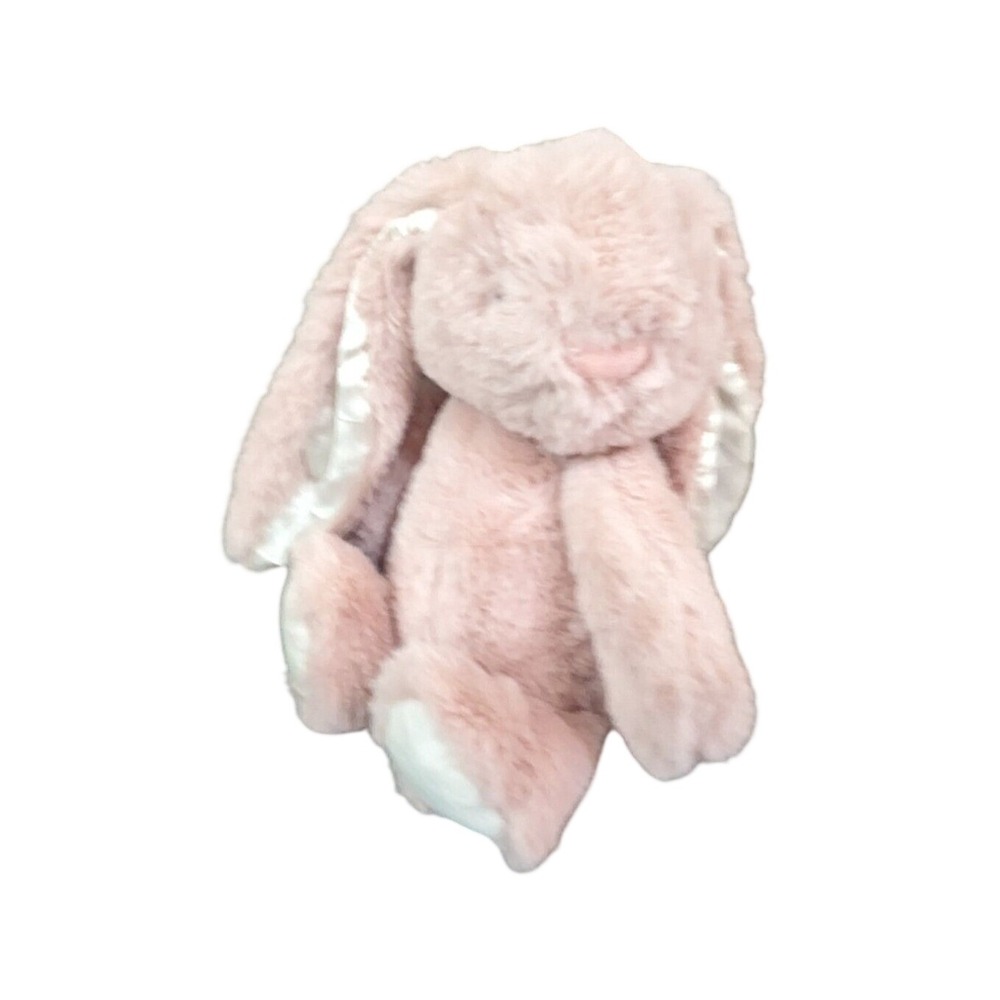 Spark Create Imagine Pink Bunny Plush‎ Stuffed Animal Satin Ears 14 Inch